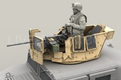 画像7: Live Resin[LRE35227]1/35  ハンヴィー装甲銃塔+海兵隊フィギュア+M2機銃セット
