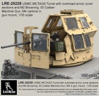 Live Resin[LRE35228]1/35  ハンヴィー装甲銃塔海兵隊仕様(1)+M2機銃セット