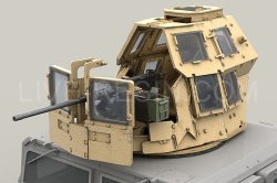 画像3: Live Resin[LRE35228]1/35  ハンヴィー装甲銃塔海兵隊仕様(1)+M2機銃セット