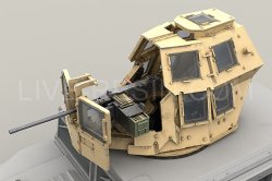 画像5: Live Resin[LRE35228]1/35  ハンヴィー装甲銃塔海兵隊仕様(1)+M2機銃セット