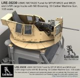 Live Resin[LRE35230]1/35  MTVRトラック装甲銃塔海兵隊仕様+M2機銃セット