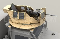 画像8: Live Resin[LRE35230]1/35  MTVRトラック装甲銃塔海兵隊仕様+M2機銃セット