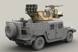 画像4: Live Resin[LRE35231]1/35  ハンヴィー装甲銃塔海兵隊仕様(3)+M240G機銃セット