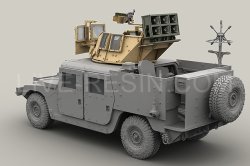 画像5: Live Resin[LRE35231]1/35  ハンヴィー装甲銃塔海兵隊仕様(3)+M240G機銃セット