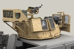 画像4: Live Resin[LRE35232]1/35  ハンヴィー装甲銃塔海兵隊仕様(4)+M240G機銃セット