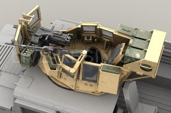 画像6: Live Resin[LRE35232]1/35  ハンヴィー装甲銃塔海兵隊仕様(4)+M240G機銃セット