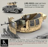 Live Resin[LRE35233]1/35  ハンヴィー装甲銃塔海兵隊仕様(5)+DShKM機銃セット