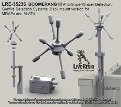 画像4: Live Resin[LRE35236]1/35  ブーメランIII 対狙撃システム(1)
