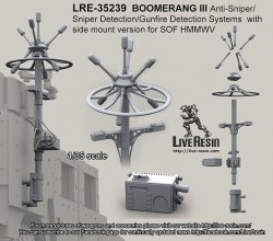 画像1: Live Resin[LRE35239]1/35  ブーメランIII 対狙撃システム(4)