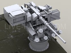 画像7: Live Resin[LRE35241]1/35  FLW200遠隔操作銃塔(2).50機銃+高姿勢砲塔