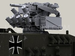 画像5: Live Resin[LRE35242]1/35  FLW200遠隔操作銃塔(3)40mm擲弾+低姿勢砲塔