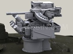 画像4: Live Resin[LRE35243]1/35  FLW200遠隔操作銃塔(4)40mm擲弾+高姿勢砲塔