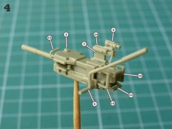 画像2: Live Resin[LRE35244]1/35  H&K GMG40mm擲弾発射器&銃架