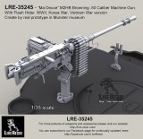 Live Resin[LRE35245]1/35  M2 .50口径機銃&車載銃架 朝鮮戦争-冷戦期(1)