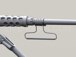 画像5: Live Resin[LRE35248]1/35  M2 .50口径機銃&三脚架 WWII-冷戦期(2)