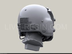 画像5: Live Resin[LRE35254]1/35  ヘリパイロットヘッド HGU/56Pヘルメット着用(3)(2種計6個)