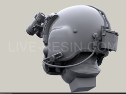 画像2: Live Resin[LRE35255]1/35  ANVIS-9暗視鏡セット(HGU/56Pヘルメット用)(7個)