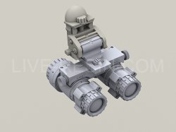 画像4: Live Resin[LRE35255]1/35  ANVIS-9暗視鏡セット(HGU/56Pヘルメット用)(7個)