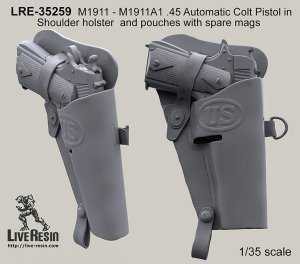Live Resin[LRE35259]1/35 コルトガバメントショルダー