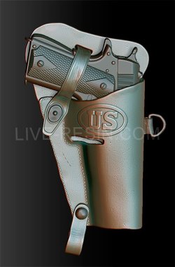 画像8: Live Resin[LRE35259]1/35  コルトガバメントショルダーホルスター&弾薬ポーチ(各7個)