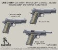 Live Resin[LRE35260]1/35  コルトM45A1CQBピストル(1)(3種計6丁)
