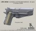 画像1: Live Resin[LRE35262]1/35  コルトM45A1CQBピストル&ホルスター(7丁) (1)
