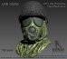 画像2: Live Resin[LRE35263]1/35  M17ガスマスク着用ヘッド(1)(5個) (2)