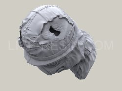 画像4: Live Resin[LRE35268]1/35  M17ガスマスク着用ヘッド(5)(5個)