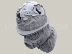 画像5: Live Resin[LRE35268]1/35  M17ガスマスク着用ヘッド(5)(5個)