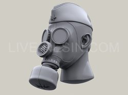 画像4: Live Resin[LRE35270]1/35  PMG-2ガスマスク着用ヘッド(2)(6個)