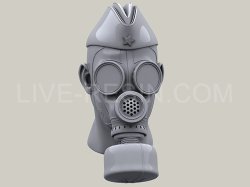 画像6: Live Resin[LRE35270]1/35  PMG-2ガスマスク着用ヘッド(2)(6個)