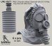 画像1: Live Resin[LRE35271]1/35  PMG-2ガスマスク着用ヘッド(3)(6個) (1)