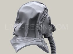 画像4: Live Resin[LRE35271]1/35  PMG-2ガスマスク着用ヘッド(3)(6個)
