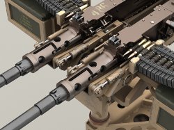 画像7: Live Resin[LRE35289]1/35  ハンヴィー用M2 .50口径連装機銃セット(1)