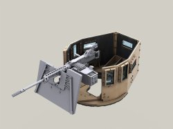 画像6: Live Resin[LRE35291]1/35  米特殊部隊用ハンヴィーGMV-M装甲銃塔(1)