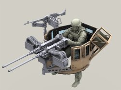 画像5: Live Resin[LRE35292]1/35  米特殊部隊用ハンヴィーGMV-M装甲銃塔(2)