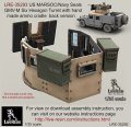 Live Resin[LRE35293]1/35  米特殊部隊用ハンヴィーGMV-M装甲銃塔(3)