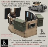 Live Resin[LRE35293]1/35  米特殊部隊用ハンヴィーGMV-M装甲銃塔(3)
