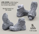Live Resin[LRE35296]1/35  LOWA Zephyr GTXブーツセット(6体分)