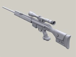 画像3: Live Resin[LRE35298]1/35  H&K PSG1狙撃ライフルセット(6丁)