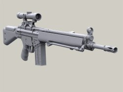 画像7: Live Resin[LRE35299]1/35  H&K G3A3&G3A4カスタム狙撃ライフルセット(6丁)