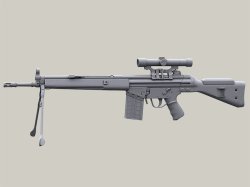 画像11: Live Resin[LRE35299]1/35  H&K G3A3&G3A4カスタム狙撃ライフルセット(6丁)