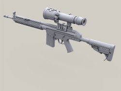 画像12: Live Resin[LRE35299]1/35  H&K G3A3&G3A4カスタム狙撃ライフルセット(6丁)