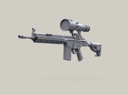 画像13: Live Resin[LRE35299]1/35  H&K G3A3&G3A4カスタム狙撃ライフルセット(6丁)