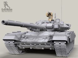 画像8: Live Resin[LRE35305]1/35  現用露 T-90MS用 遠隔操作銃塔