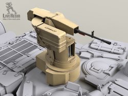 画像10: Live Resin[LRE35305]1/35  現用露 T-90MS用 遠隔操作銃塔