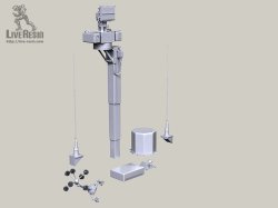画像4: Live Resin[LRE35306]1/35  現用露 ティグルM装甲車用 隠顕式センサー塔