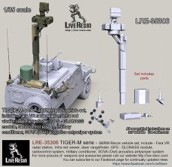 画像5: Live Resin[LRE35306]1/35  現用露 ティグルM装甲車用 隠顕式センサー塔