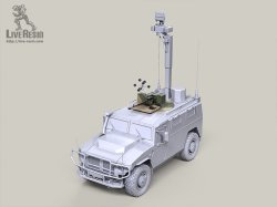 画像8: Live Resin[LRE35307]1/35  現用露 ティグルM装甲車用 12.7mm機銃遠隔操作銃塔(3)