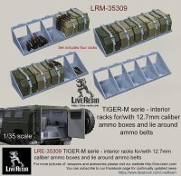 Live Resin[LRE35309]1/35  現用露 ティグルM装甲車用 12.7mm弾薬ラック